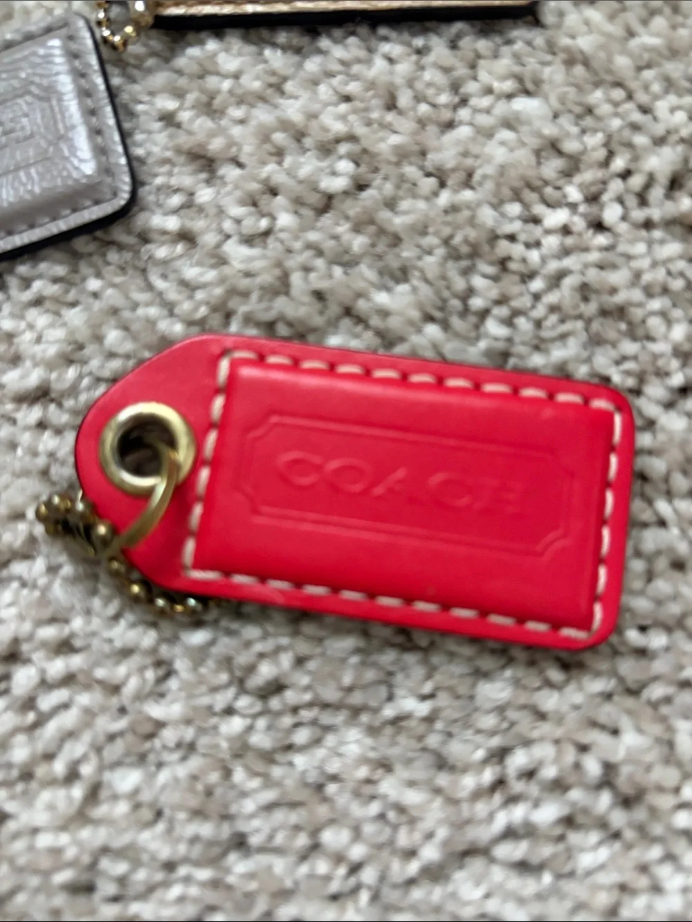 Coach set leather